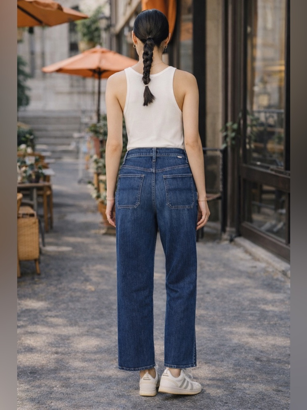 NWT MOTHER The Quarter Breaker Flood Jean in Howdy Size 29 - Picture 6 of 16